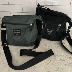 Marimekko Black and Gray Crossbody Bags